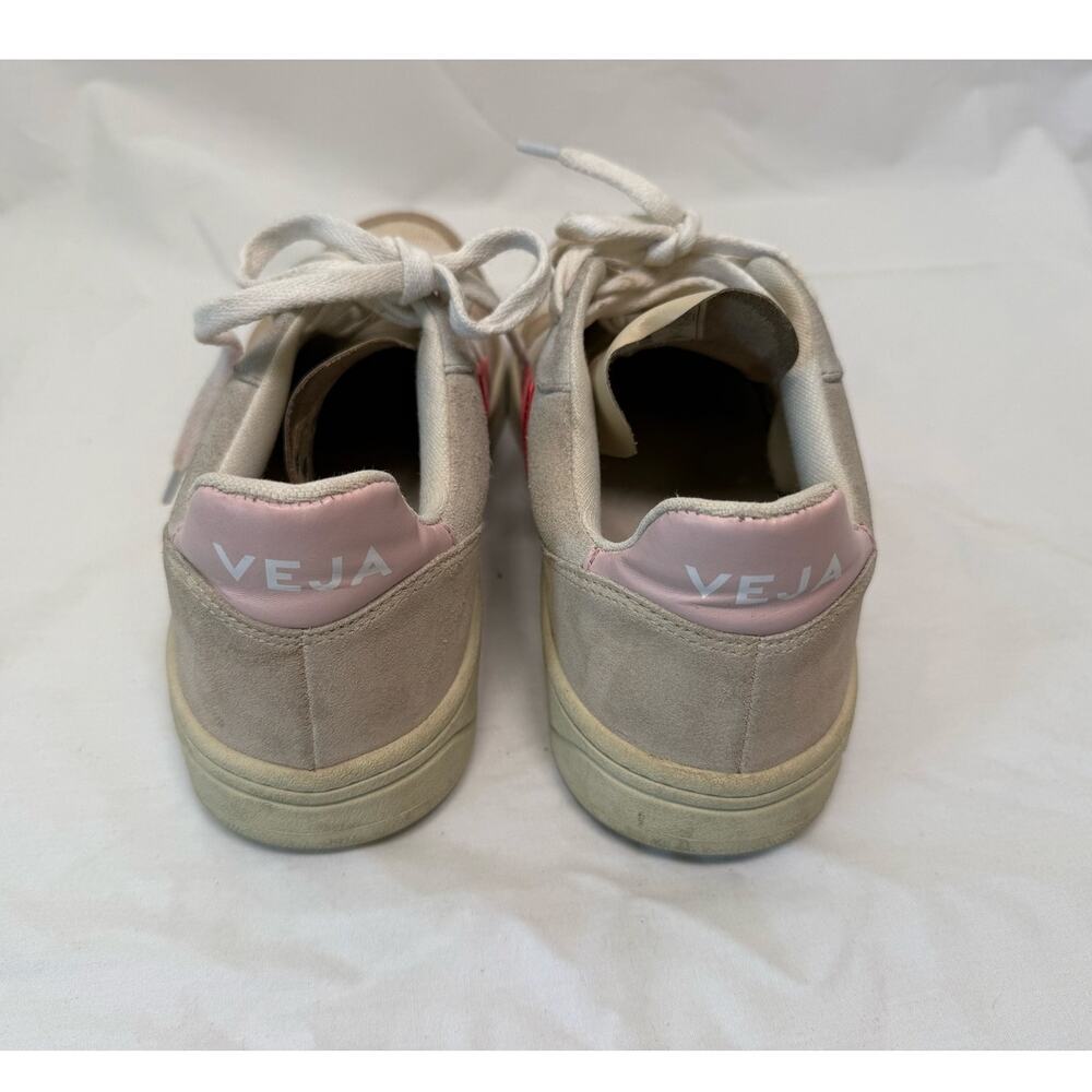 VEjA V-10 B Mesh Sneakers Natural Rose, Size 10 - Picture 3 of 7
